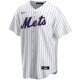 Youth New York Mets Nike White Home Replica Custom Jersey