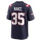 Men's New England Patriots Jim Nance Nike Navy Retired Player Jersey