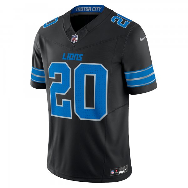 Men's Detroit Lions Barry Sanders Nike Black 2nd Alternate Vapor F.U.S.E. Limited Jersey