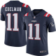 Nike New England Patriots #11 Julian Edelman Navy Blue Youth Stitched NFL Limited New Color Rush Jersey