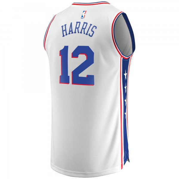 Men's Philadelphia 76ers Tobias Harris Fanatics White Fast Break Replica Player Team Jersey - Association Edition