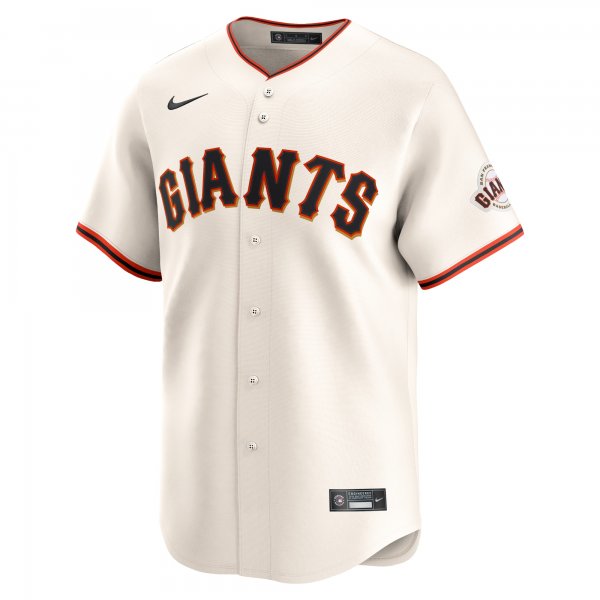 Men's San Francisco Giants Logan Webb Nike Cream Home Limited Player Jersey