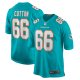 Men's Miami Dolphins Lester Cotton Sr. Nike Aqua Home Game Player Jersey