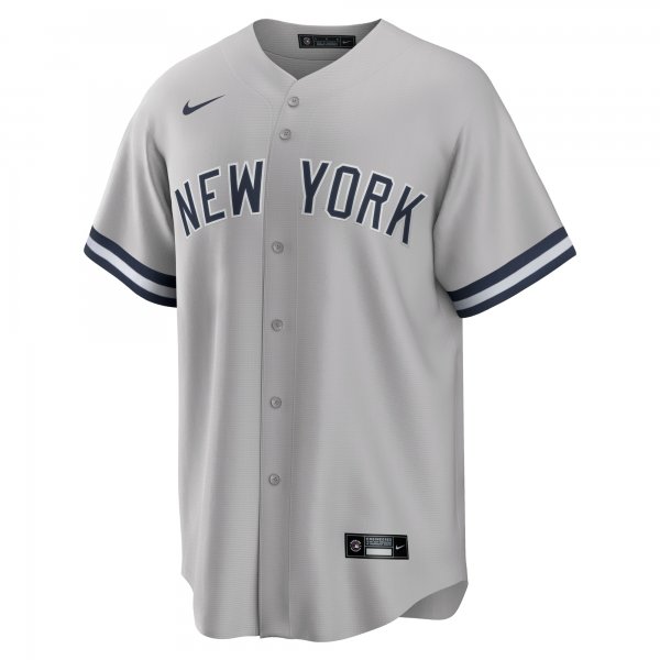 Men's New York Yankees Gerrit Cole Nike Gray Road Replica Player Name Jersey