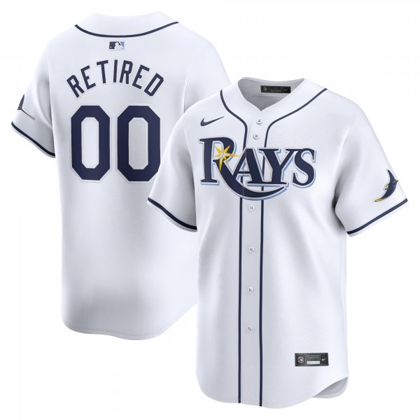 Men's Tampa Bay Rays Nike White Home Limited Pick-A-Player Retired Roster Jersey