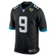 Men's Jacksonville Jaguars Logan Cooke Nike Black Game Jersey