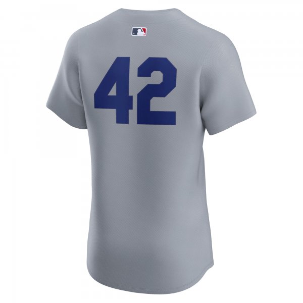 Men's St. Louis Cardinals Nike Gray Road 2024 Jackie Robinson Day Elite Jersey