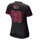 Women's Arizona Cardinals J.J. Watt Nike Black 2nd Alternate Game Jersey