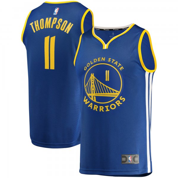 Men's Golden State Warriors Klay Thompson Fanatics Royal Fast Break Replica Player Jersey - Icon Edition