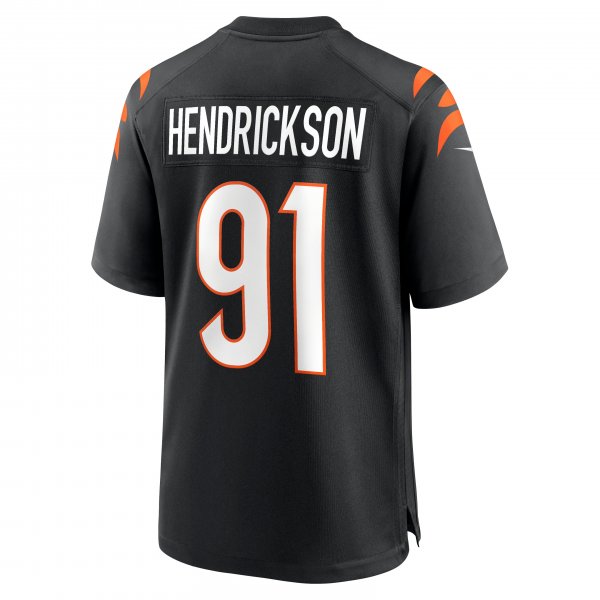 Men's Cincinnati Bengals Trey Hendrickson Nike Black Game Jersey