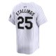 Men's Colorado Rockies Jacob Stallings Nike White Home Limited Player Jersey