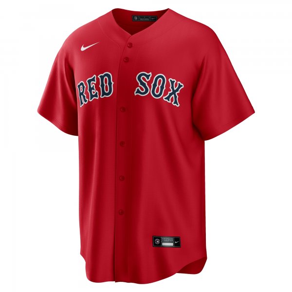 Men's Boston Red Sox Nike Red Alternate Replica Team Jersey