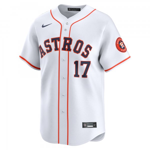 Men's Houston Astros Victor Caratini Nike White Home Limited Player Jersey