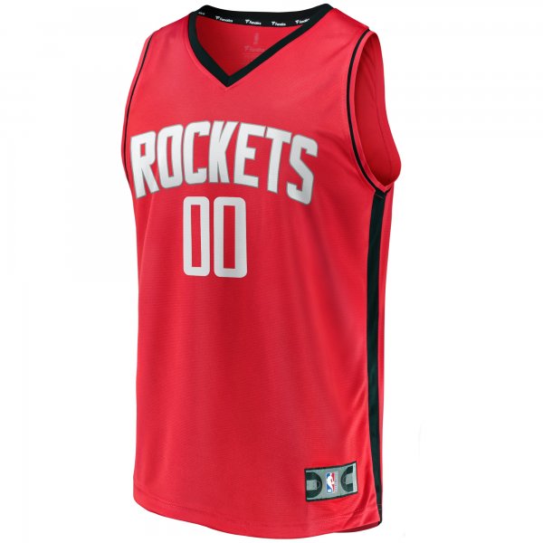 Youth Houston Rockets Fanatics Red Fast Break Custom Replica Jersey - Icon Edition