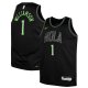 Youth New Orleans Pelicans Zion Williamson Nike Black  Swingman Replica Jersey - City Edition