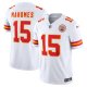 Men's Kansas City Chiefs Patrick Mahomes Nike White Vapor F.U.S.E. Limited Jersey