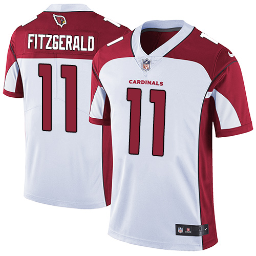 Nike Arizona Cardinals #11 Larry Fitzgerald White Youth Stitched NFL Vapor Untouchable Limited Jersey