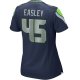 Women's Seattle Seahawks Kenny Easley Nike College Navy Game Retired Player Jersey