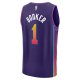 Youth Phoenix Suns Devin Booker Fanatics Purple Fast Break Jersey - City Edition