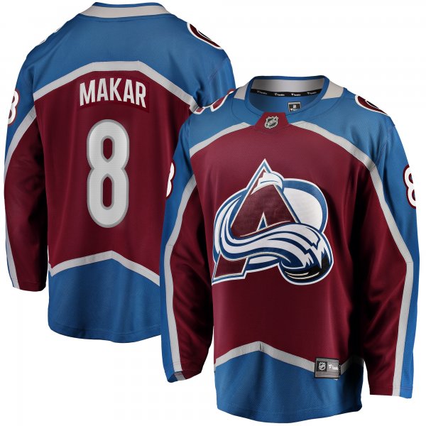 Cale Makar Colorado Avalanche Fanatics Home Breakaway Player Jersey - Maroon