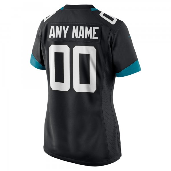 Women's Nike Black Jacksonville Jaguars Custom Jersey