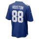 Men's New York Giants Dennis Houston Nike  Royal  Game Jersey