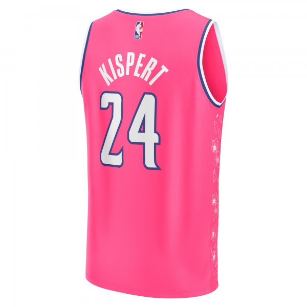 Men's Washington Wizards Corey Kispert Fanatics Pink Fastbreak Jersey - City Edition