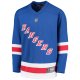 Youth New York Rangers Fanatics Royal Home Replica Blank Jersey