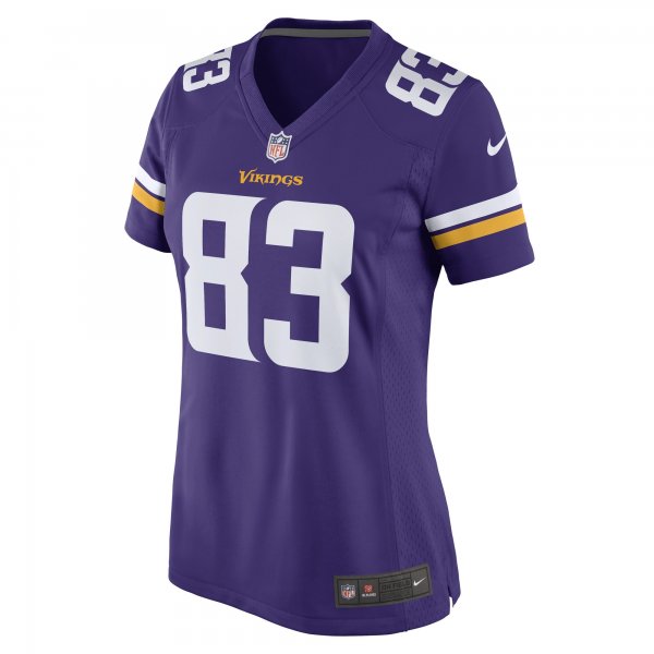 Women's Minnesota Vikings Jalen Nailor Nike Purple Game Player Jersey