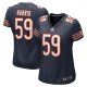 Women's Chicago Bears Jalen Harris Nike  Navy Team Game Jersey