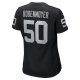 Women's Las Vegas Raiders Jacob Bobenmoyer Nike Black Game Player Jersey