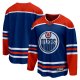 Men's Edmonton Oilers Fanatics Royal Home Breakaway Blank Jersey