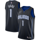 Men's Nike Orlando Magic Jonathan Isaac 31 Black 2021 Swingman Icon Edition NBA Jersey