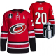 Men's Sebastian Aho Carolina Hurricanes 2022 Stanley Cup Playoffs Red #20 Jersey