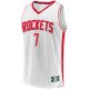 Youth Houston Rockets Cam Whitmore Fanatics White Fast Break Replica Player Jersey - Association Edition