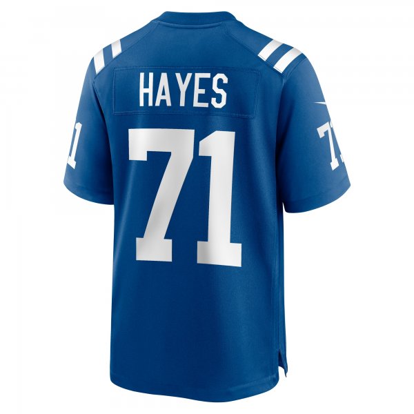 Men's Indianapolis Colts Ryan Hayes Nike  Royal Team Game Jersey