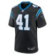 Men's Carolina Panthers Claudin Cherelus Nike  Black Team Game Jersey