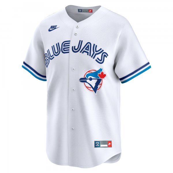 Men's Toronto Blue Jays Nike White Cooperstown Collection Limited Jersey