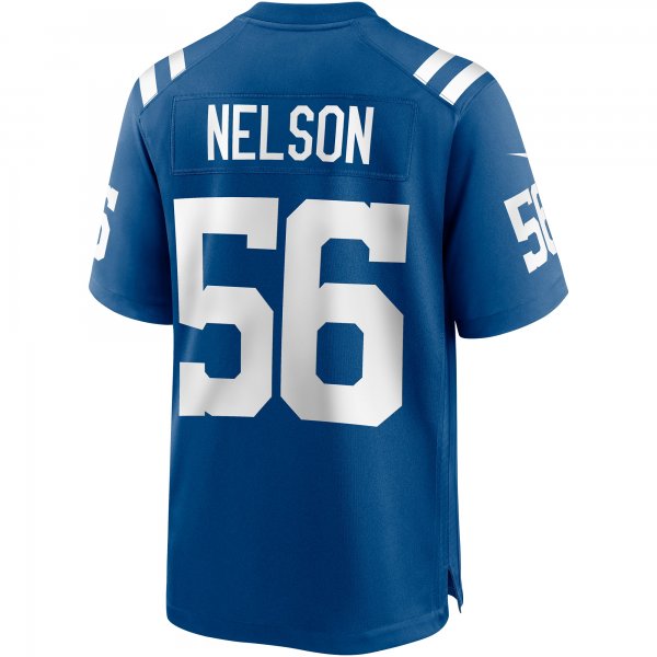 Men's Indianapolis Colts Quenton Nelson Nike Royal Game Player Jersey