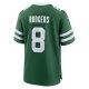 Men's New York Jets Aaron Rodgers Nike Legacy Green Game Jersey