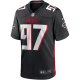 Men's Atlanta Falcons Grady Jarrett Nike Black Game Player Jersey