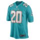 Men's Miami Dolphins Justin Bethel Nike Aqua Game Player Jersey