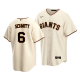 Men's San Francisco Giants #6 Casey Schmitt MLB Home Cream Cool Base Jersey