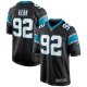 Men's Carolina Panthers Zach Kerr Nike Black Game Jersey