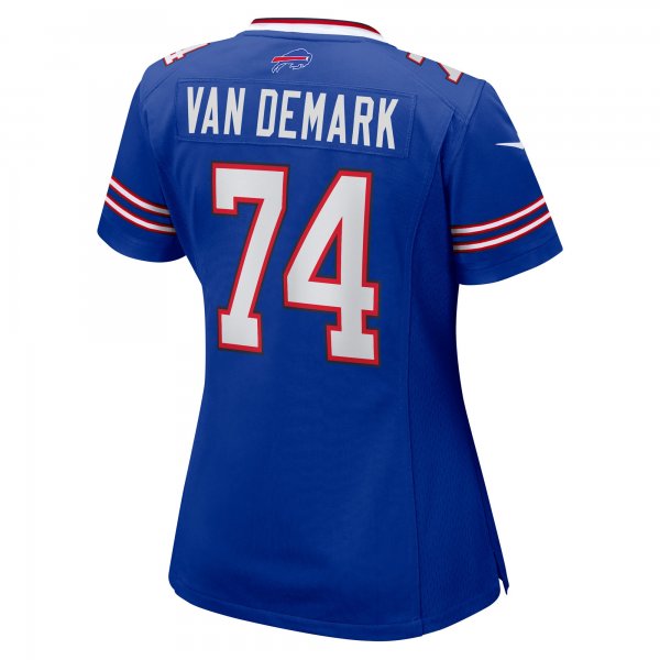 Women's Buffalo Bills Ryan Van Demark Nike Royal Game Player Jersey