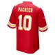 Men's Kansas City Chiefs Isiah Pacheco Nike Red Game Player Jersey