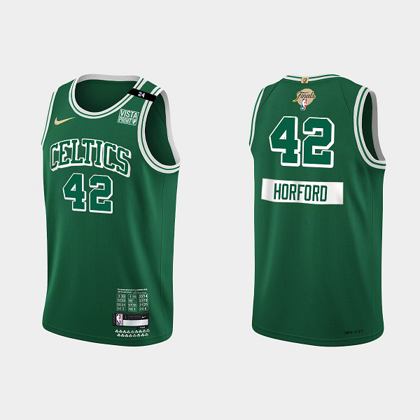 Boston Celtics 2022 NBA Finals #42 Al Horford City Green Nike Jersey