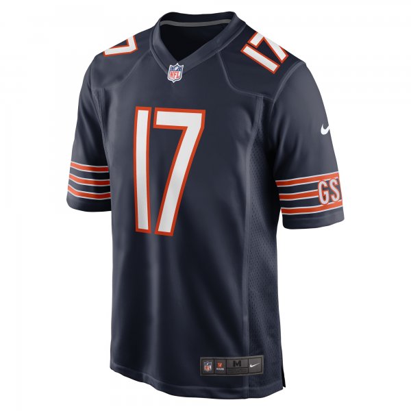 Men's Chicago Bears Tyson Bagent Nike  Navy  Game Jersey