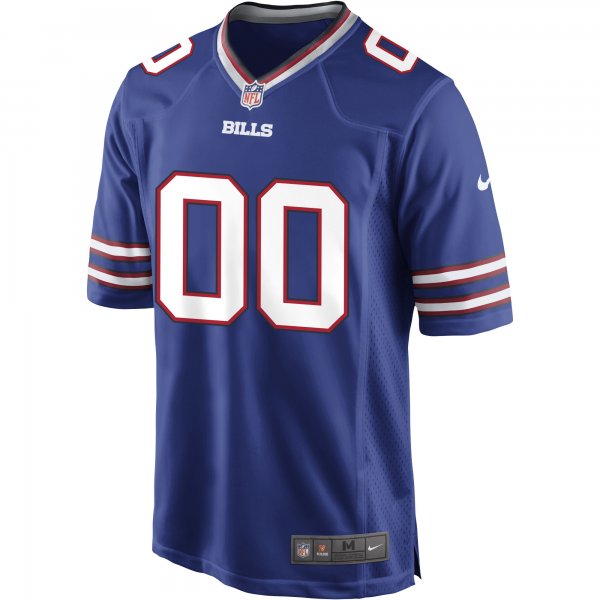 Men's Buffalo Bills Nike Royal Custom Game Jersey