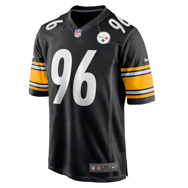 Men's Pittsburgh Steelers Breiden Fehoko Nike  Black  Game Jersey